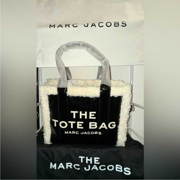 Marc Jacobs Black and White Tote Bag